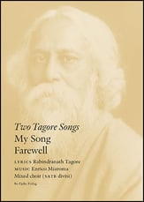 Two Tagore Songs SATB choral sheet music cover